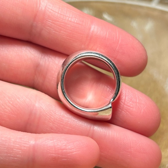 Links of London Purple Amethyst Modern Design 925 Sterling Silver Ring - Picture 10 of 16